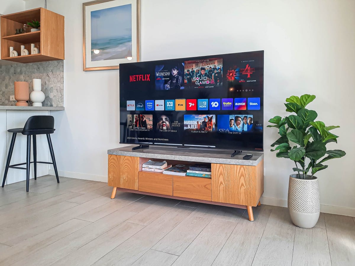 Smart TV on stand install, Noosaville