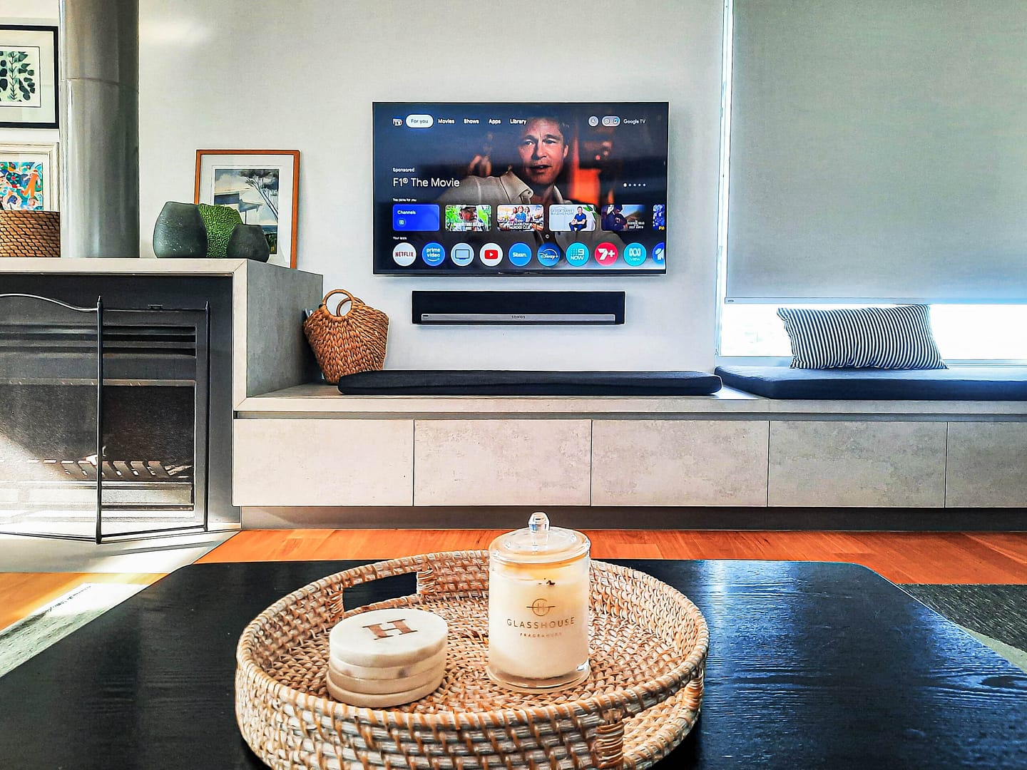 TV to wall & Soundbar, Sunshine Beach
