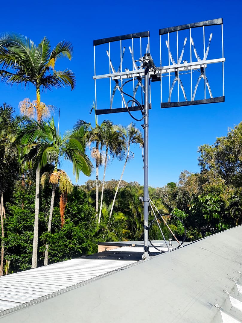 TV Antenna install, Marcus Beach