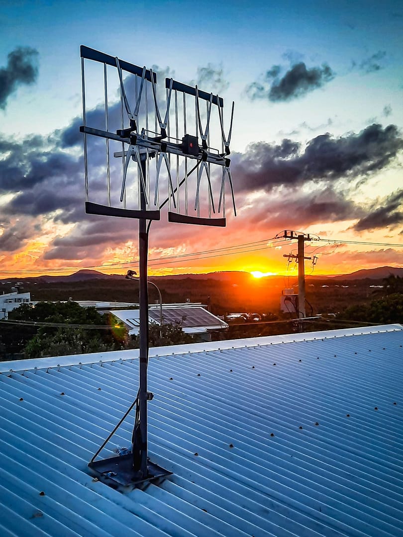 TV antenna install, Peregian Beach